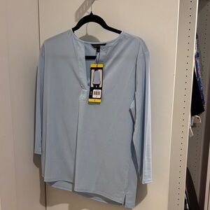 Banana Republic Sky Blue Women's Blouse